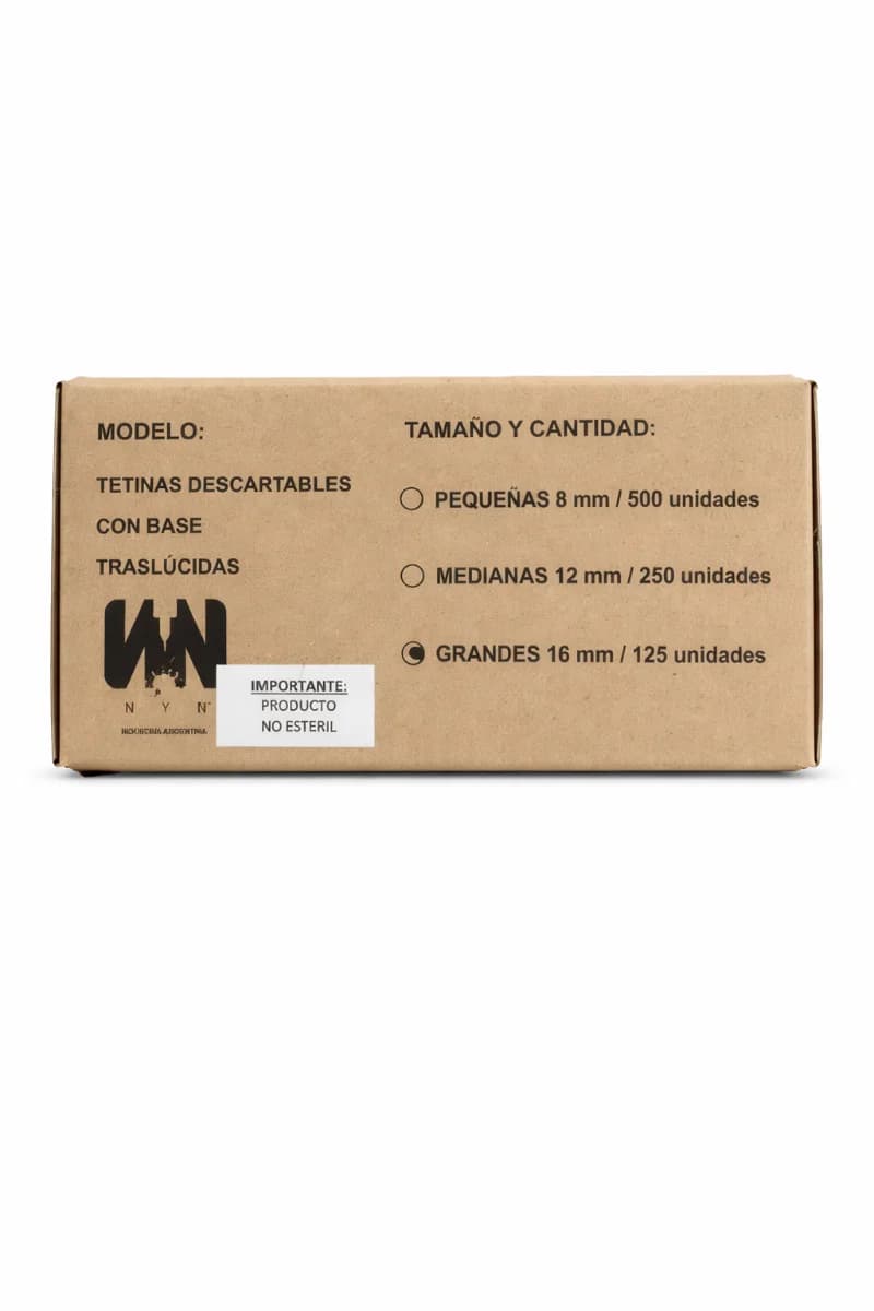 TETINAS GRANDES x125 unid