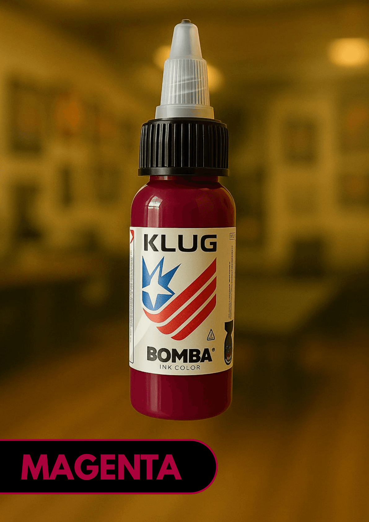 PIGMENTO KLUG BOMBA INK Magenta 1 Oz