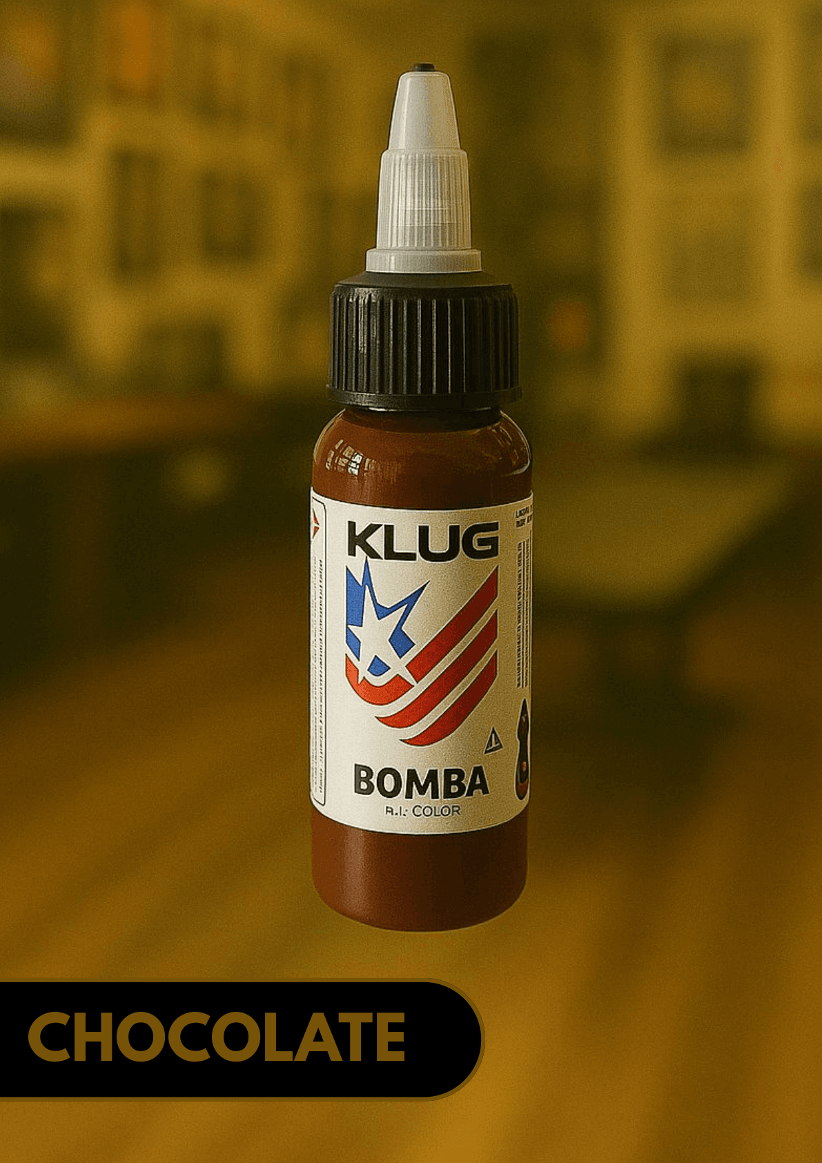 PIGMENTO KLUG BOMBA INK Chocolate 1 Oz