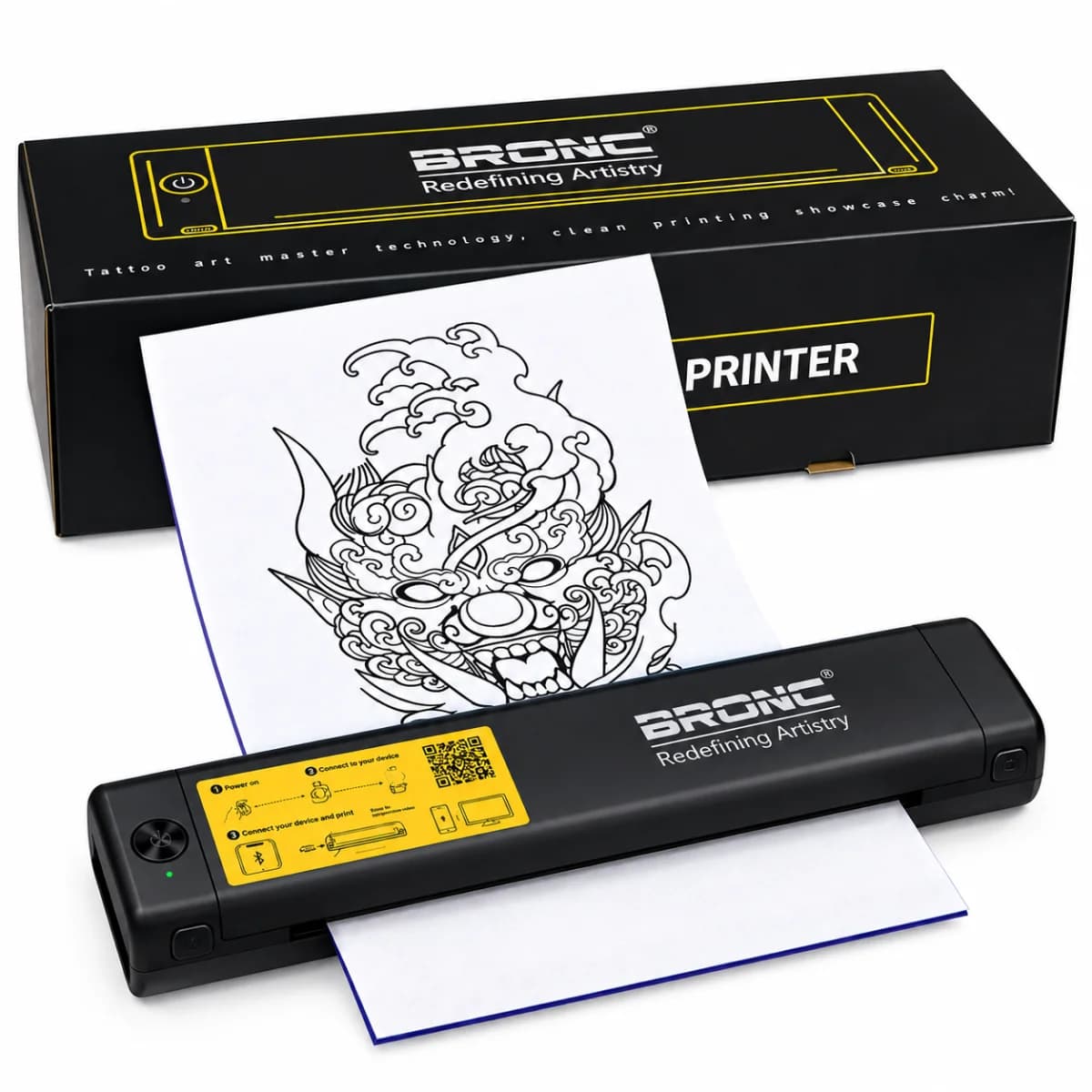TERMOCOPIADORA BRONC TATTOO PRINTER
