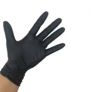 GUANTES NITRILO NEGRO